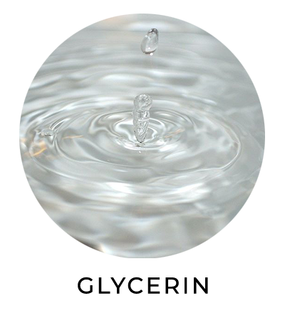 Glycerin, a natural ingredient used in cosmetics and personal care products such as NobuLash Mascara, Eyelash Growth Serum and NobuBrow Eyebrow Conditioner